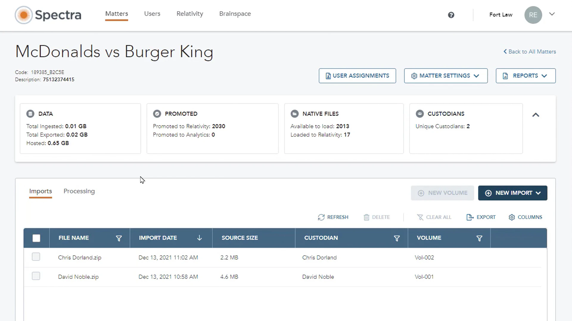screenshot of Lighthouse Spectra